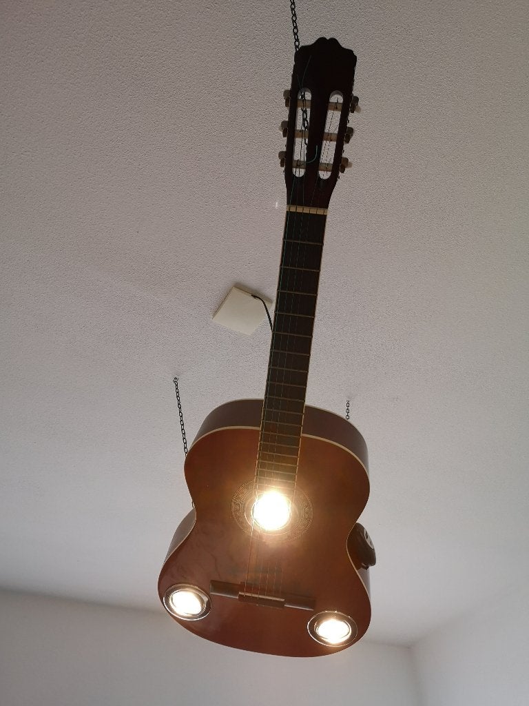 Gitaarlamp, Dimbaar, Ophalen, Zo goed als nieuw