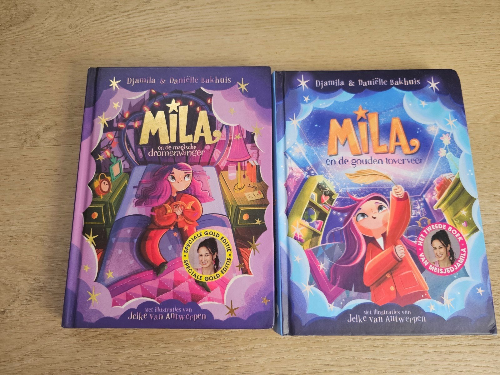 2 boeken Mila, Boeken, Ophalen of Verzenden, Zo goed als nieuw, Djamila & Daniëlle Bakhuis, Fictie algemeen