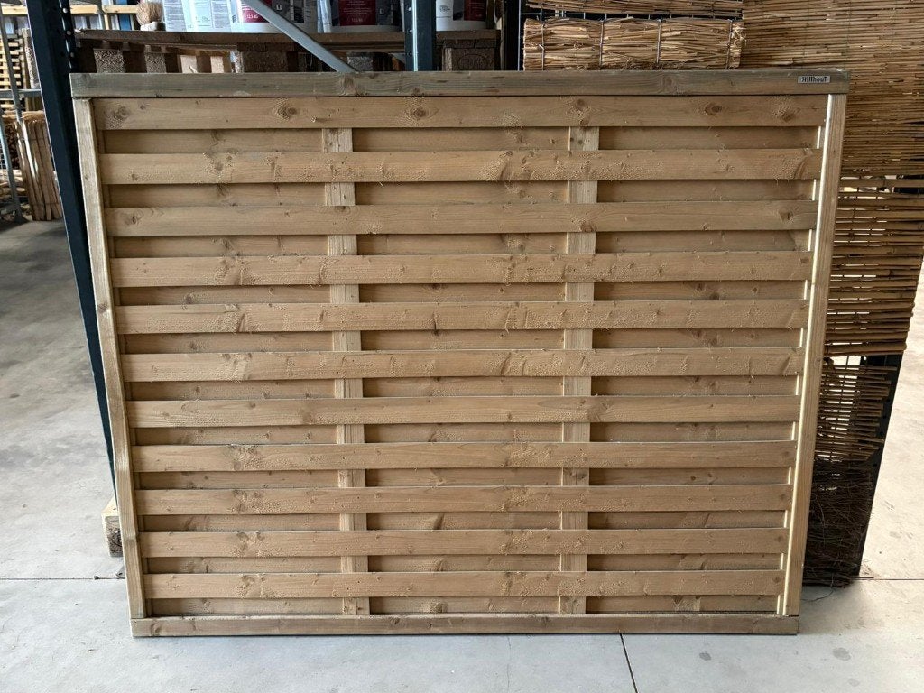 Hillhout Schutting 144x180 cm €100,00 voor 5 stuks!, Ophalen, 1 tot 2 meter, Minder dan 3 meter, Nieuw
