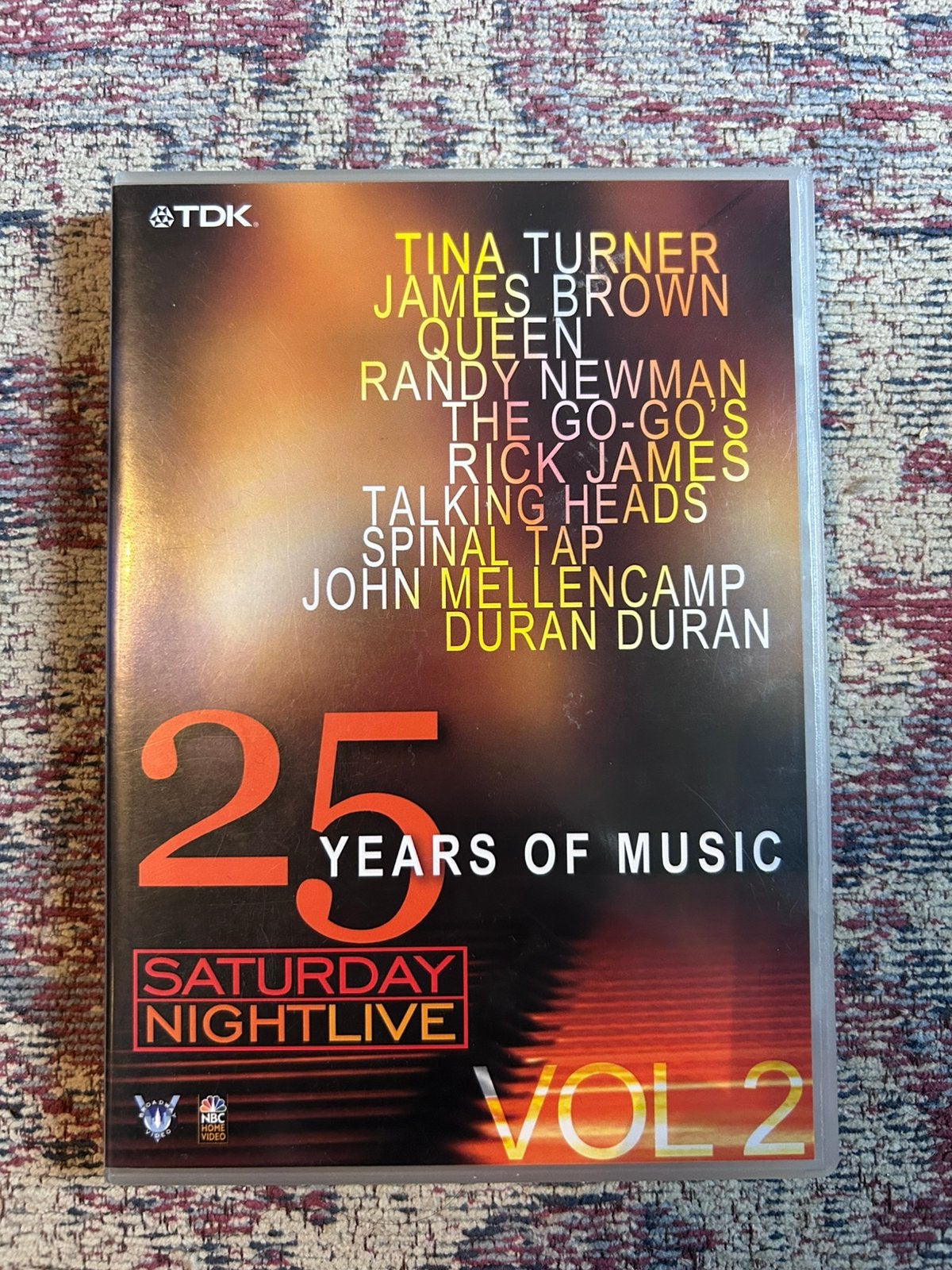 SNL dvd Queen Duran Duran Tina Turner Talking Heads, Alle leeftijden, Ophalen of Verzenden, Zo goed als nieuw