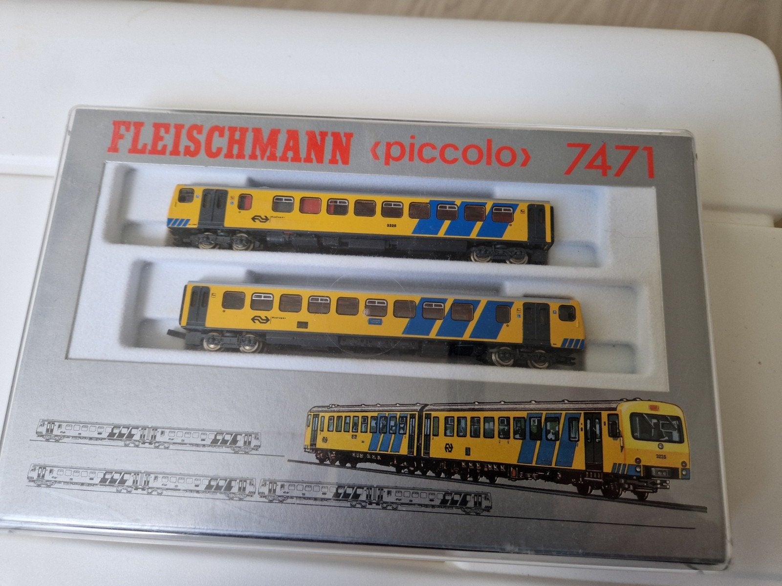 Fleischmann piccolo "Wadloper" ovp, Fleischmann, Analoog, Ophalen of Verzenden, Zo goed als nieuw