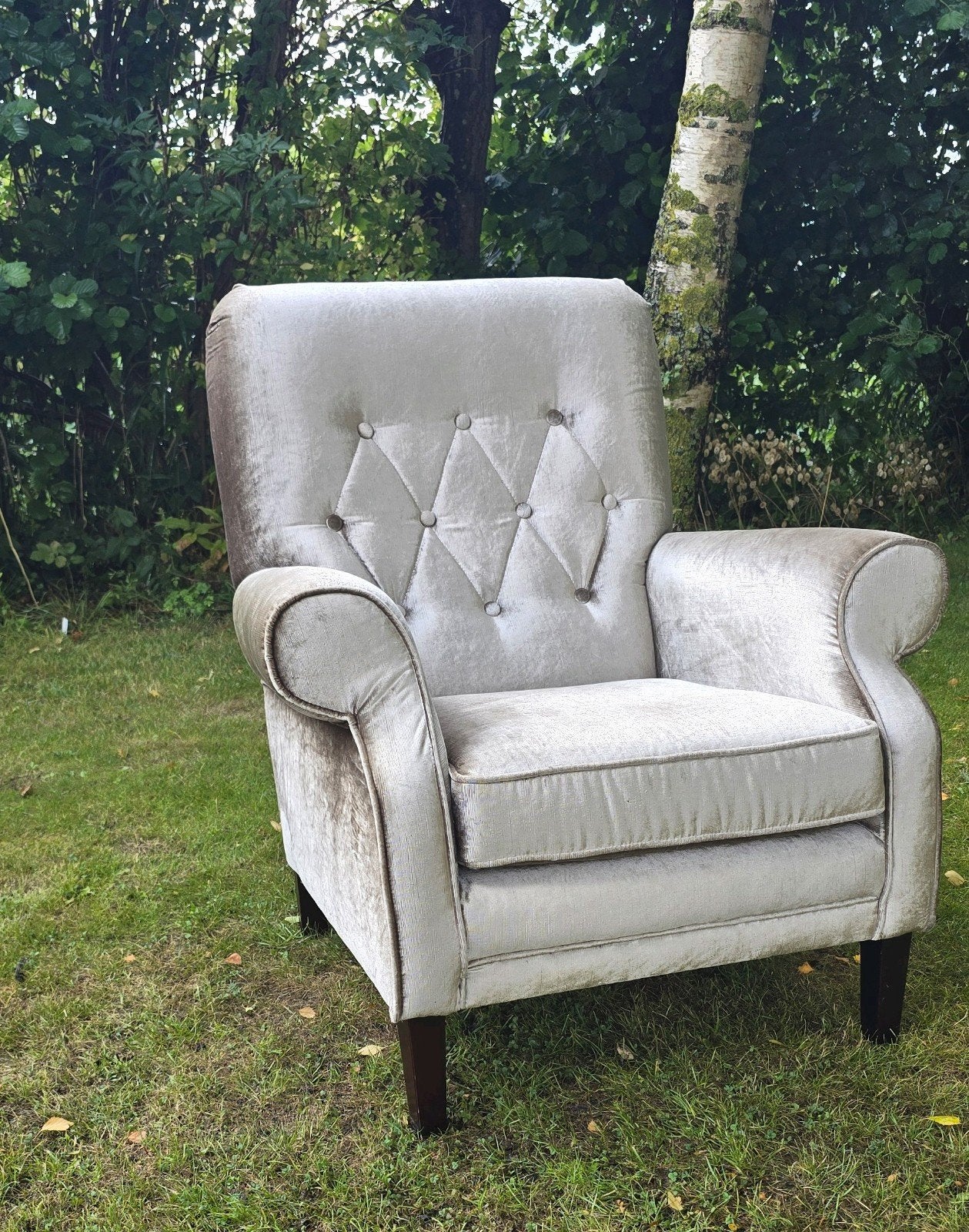 2x Prachtige Landelijke Fauteuil 'Silvester' – Bocx Interior, Ophalen, 75 tot 100 cm, Stof, 50 tot 75 cm