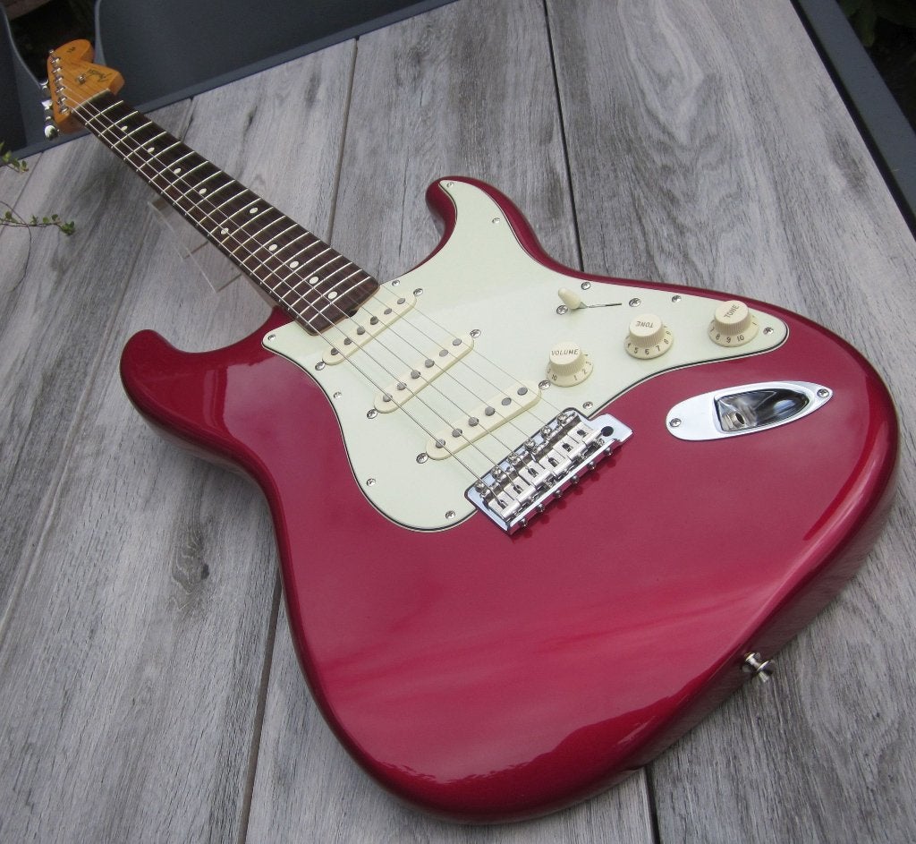 2008 Fender Stratocaster, Muziek en Instrumenten, Ophalen, Zo goed als nieuw, Solid body, Fender