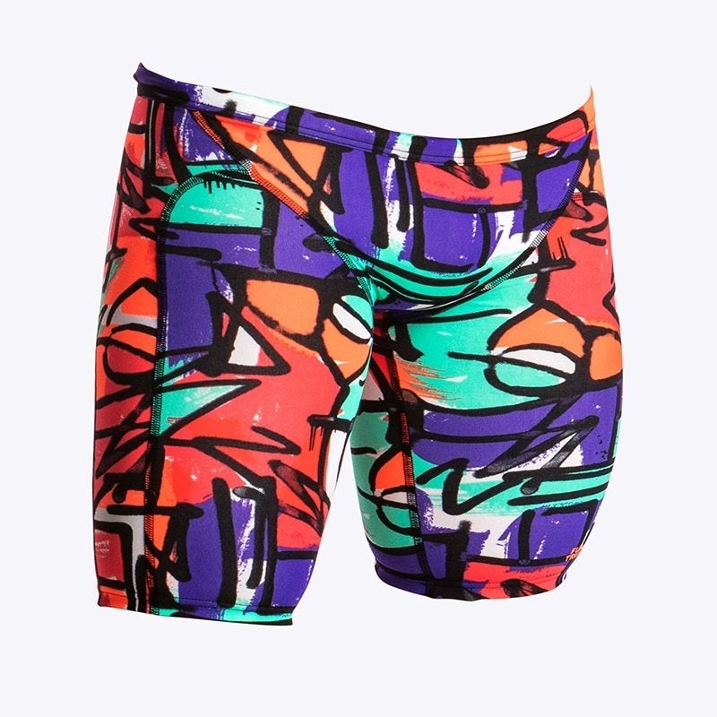 Nieuwe Funky Trunks M Training Jammers Street Beat, Kinderen en Baby's, UV-zwemkleding, Nieuw, Funky Trunks & Funkita, Zwembroek
