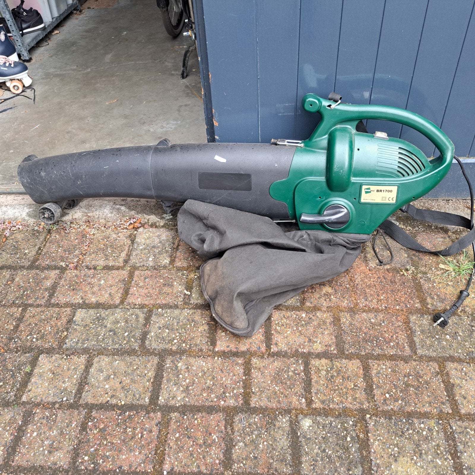 Greenway BR1700 Bladblazer/Bladzuiger met versnipperfunctie, Gebruikt, Elektrisch, Ophalen, Greenway