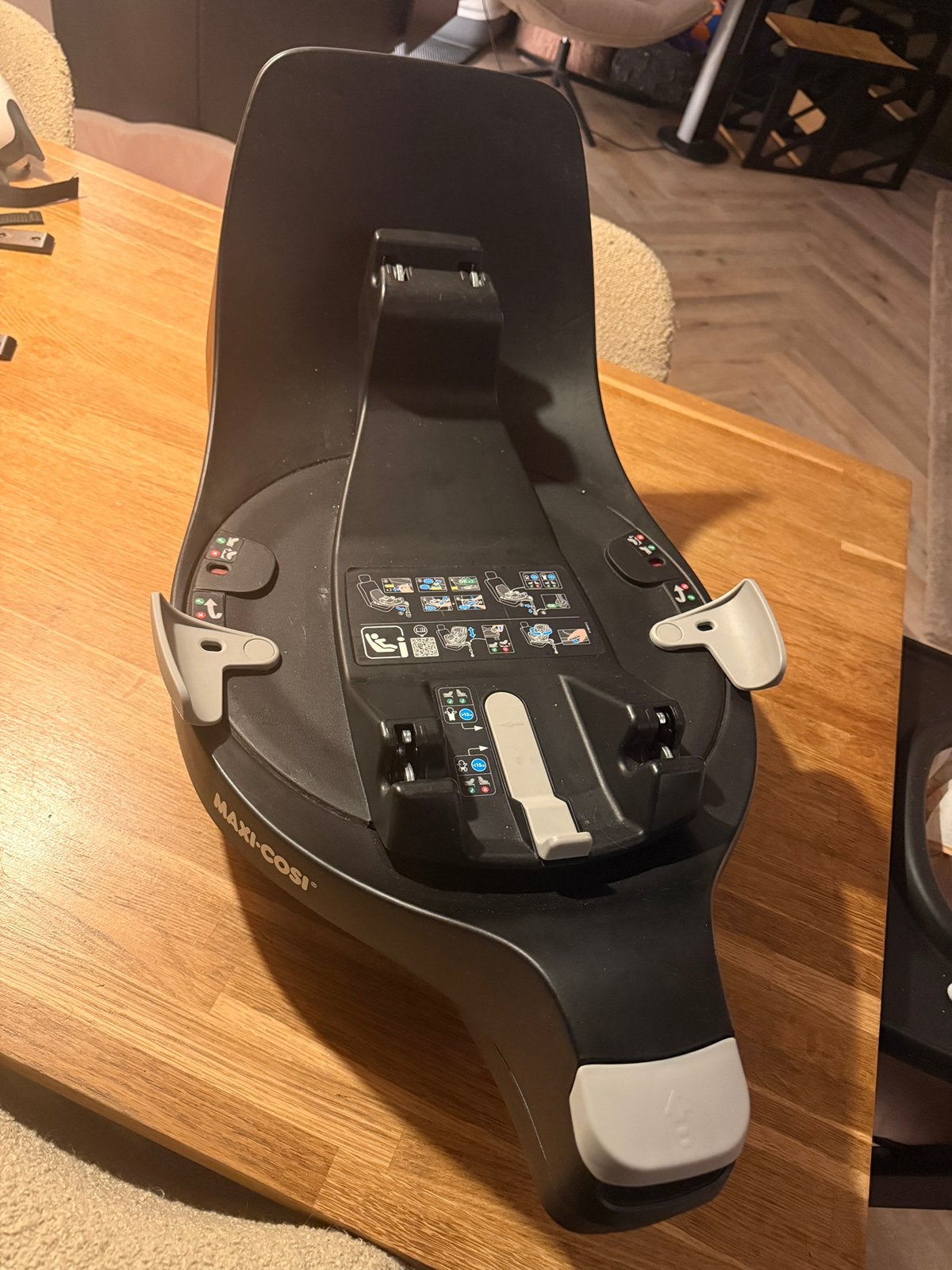 Maxi cosi familyfix 360 base isofix, zwart, Kinderen en Baby's, Autostoeltjes, Ophalen of Verzenden, Zo goed als nieuw, Maxi-Cosi