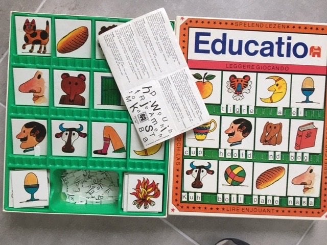 Educatio engels letter/woordjes-spel, Ophalen of Verzenden, Zo goed als nieuw, Taal en Lezen