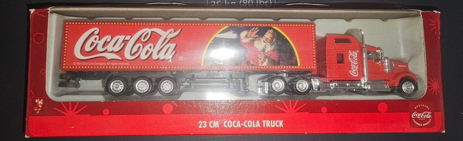 Coca-Cola Kersttruck - Schaalmodel 1:87 Kenworth, Ophalen of Verzenden, Nieuw, Bus of Vrachtwagen