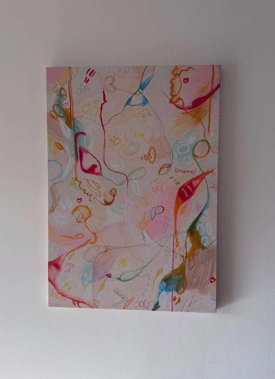 Schilderij op canvas - nieuw, Ophalen, Zo goed als nieuw, Schilderij