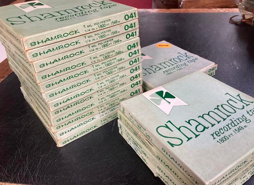 SHAMROCK geluidsbanden voor bandrecorder, Ophalen of Verzenden
