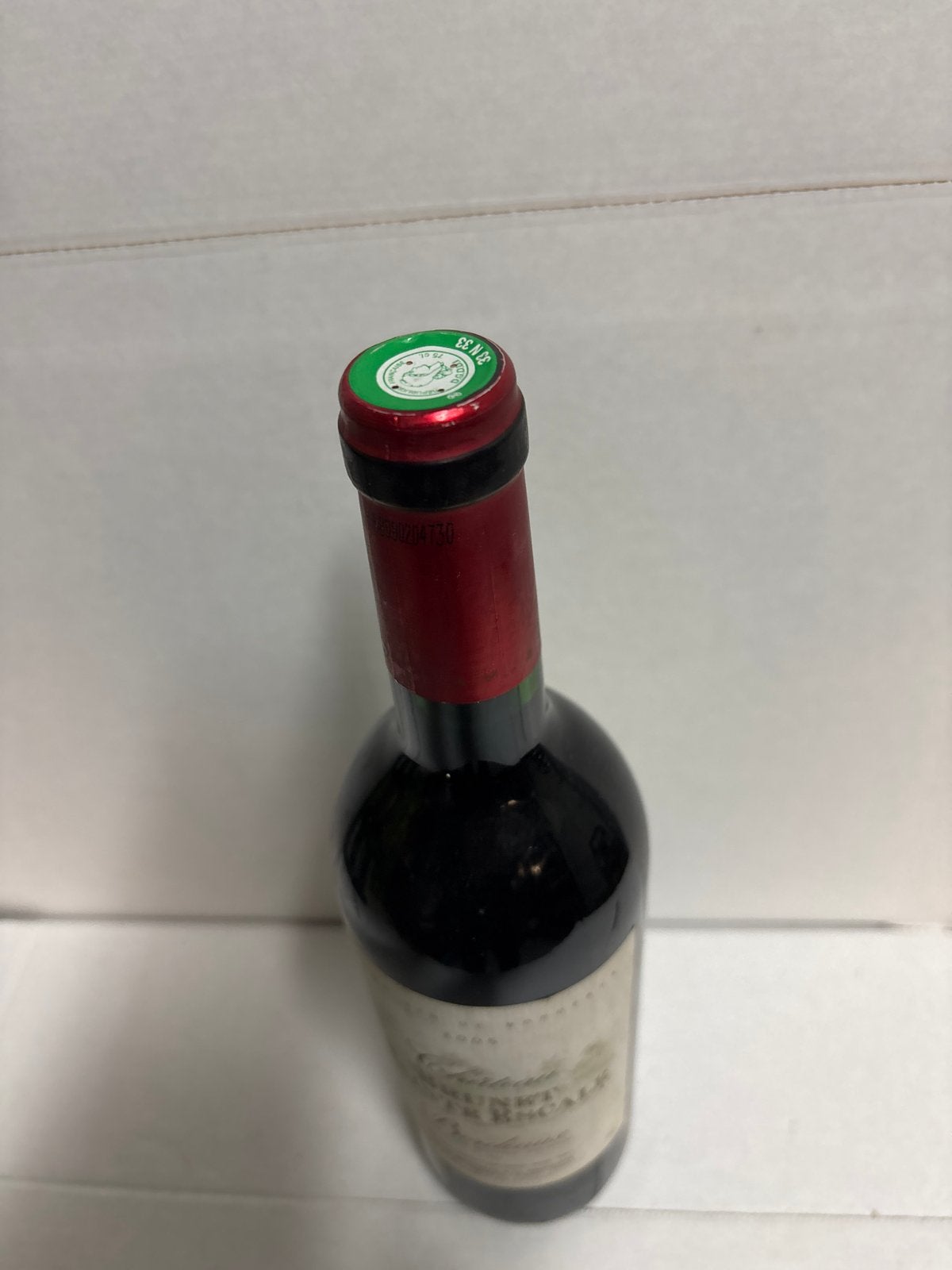 Château Brunet Sainte Escalle Bordeaux 2005, Ophalen of Verzenden, Gebruikt, Frankrijk, Rode wijn