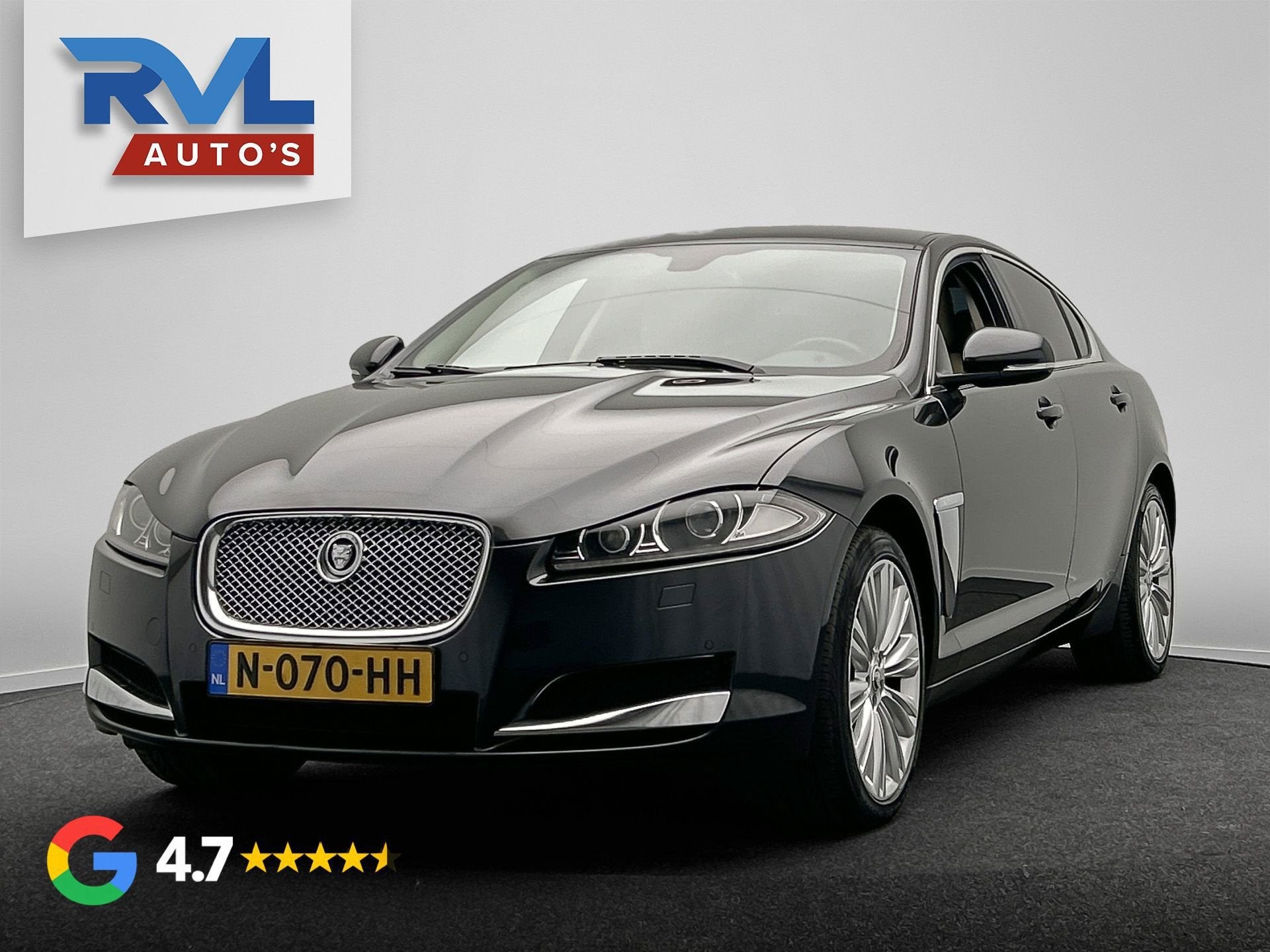 Jaguar XF 3.0 V6 AWD Premium Business Edition 340PK |Leder |, Auto's, Jaguar, Automaat, Euro 5, Beige, 2995 cc