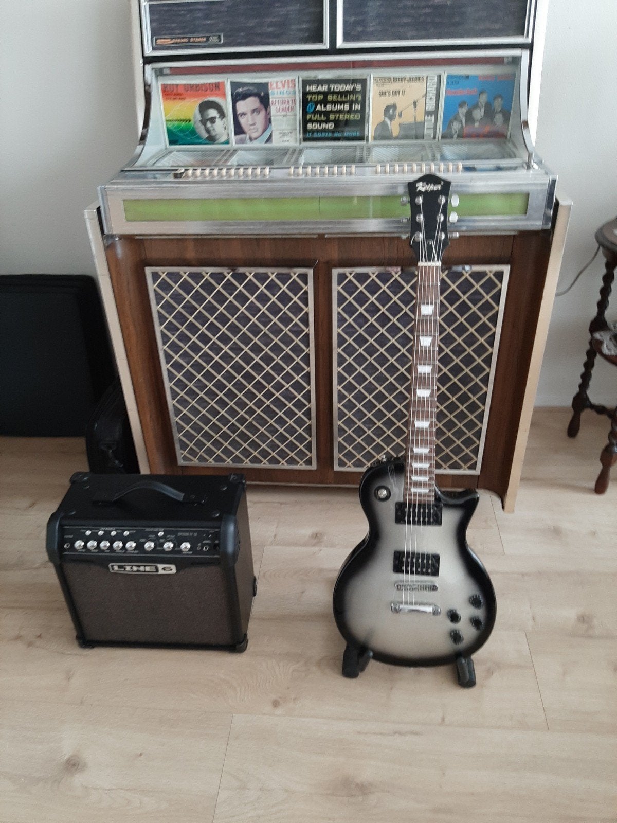 Elektrische gitaar set compleet, Muziek en Instrumenten, Snaarinstrumenten | Gitaren | Elektrisch, Ophalen, Solid body, Overige merken