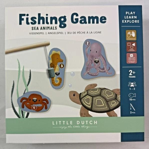 Little Dutch vissenspel Hout Magnetisch Hengelspel Zeedieren, Coolsingel 104, 3011 AG Rotterdam, Netherlands, Verzenden, Onbekend