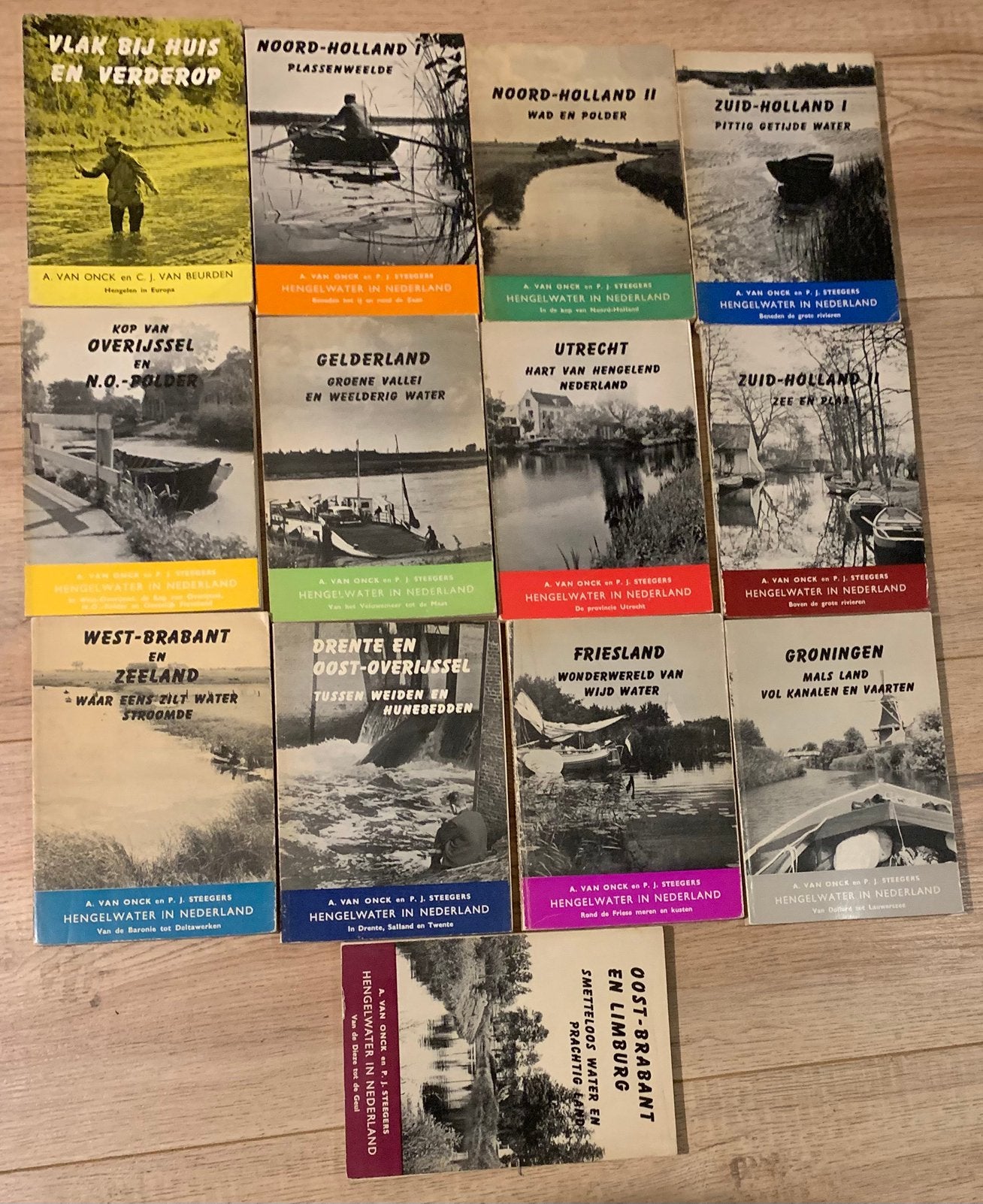 Hengelsport 13 visboeken voor €10! Vissen van onck old skool, Ophalen of Verzenden, Zo goed als nieuw, Boek of Tijdschrift
