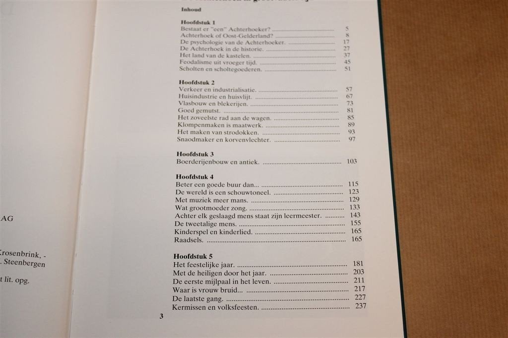 De Achterhoek in Grootvaders Tijd — Leven van Vroeger, Boeken, Ophalen of Verzenden, Gelezen