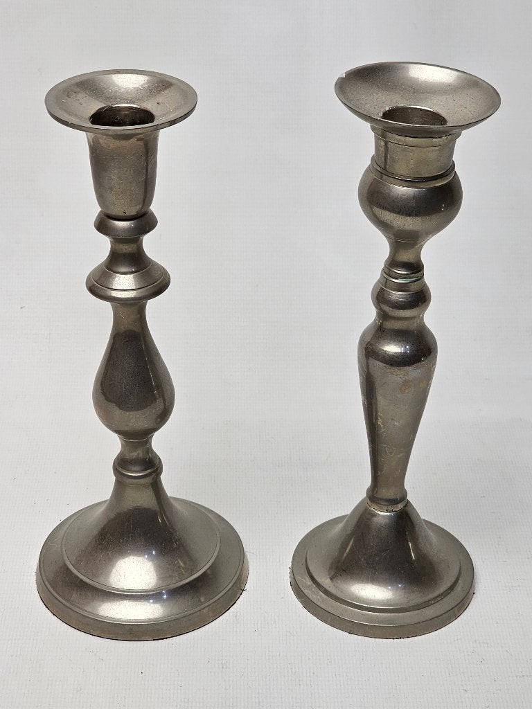 # Vintage paar kandelaars. Leuk voor kerst, Ophalen of Verzenden, Gebruikt, Overige materialen, Kandelaar