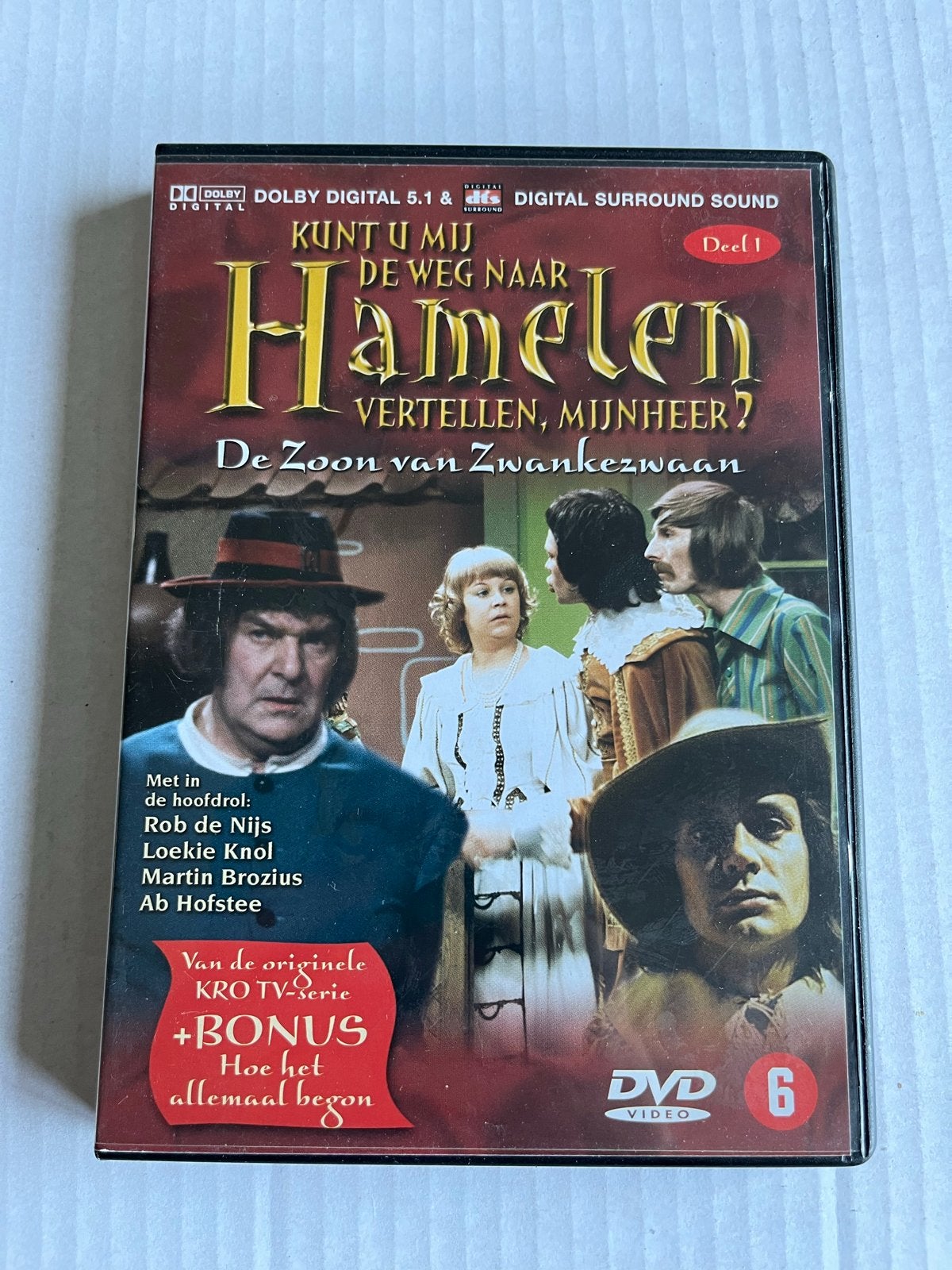 Kunt u mij de weg naar Hamelen vertellen, mijnheer? Deel 1, Cd's en Dvd's, Overige genres, Vanaf 6 jaar, Gebruikt, Bonusmateriaal