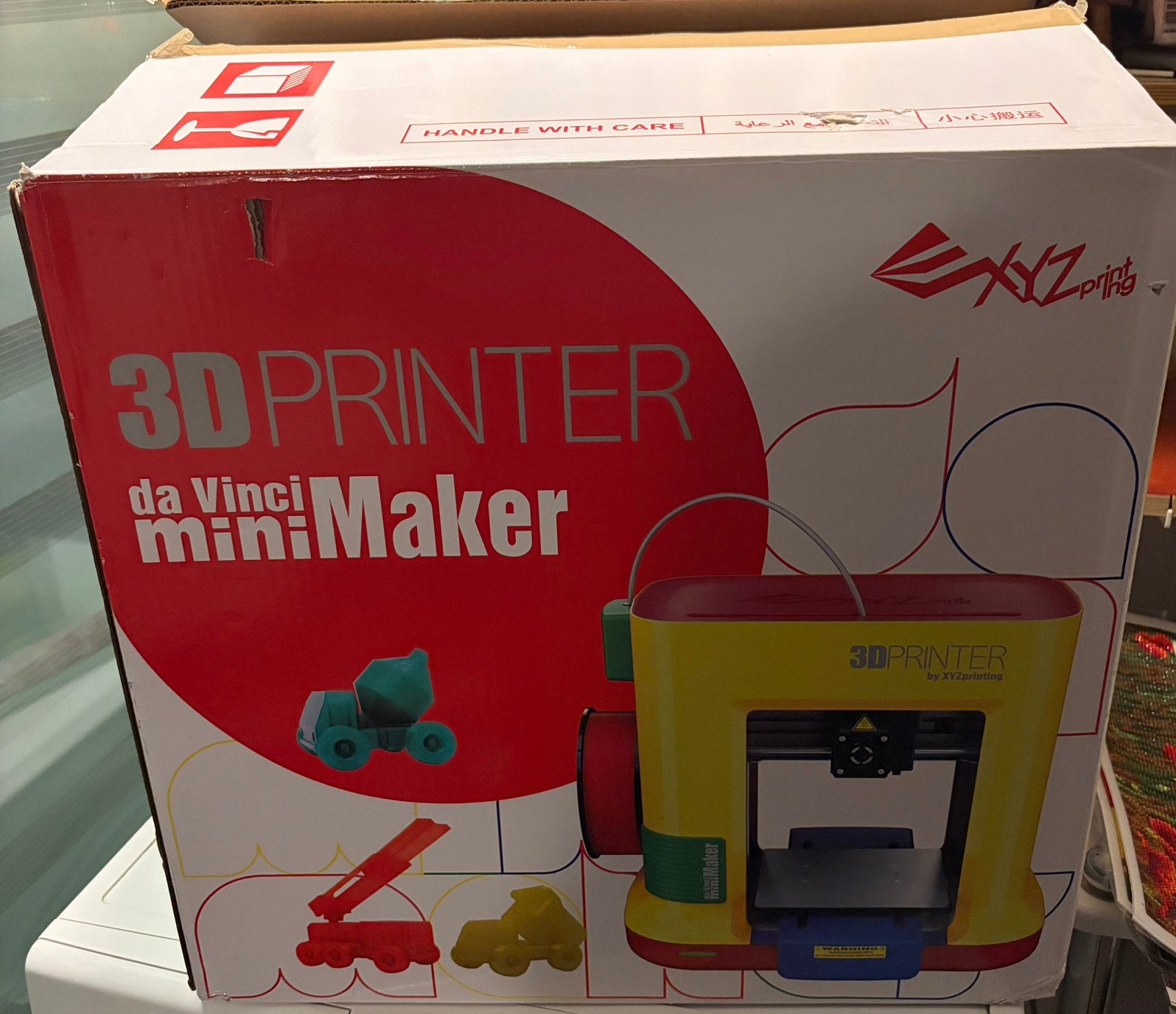 3d printer da vinci mini maker, Ophalen of Verzenden, Zo goed als nieuw