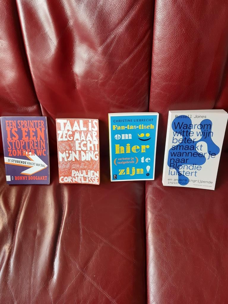 Diverse boeken: taal, humor en meer, Boeken, Ophalen, Gelezen, Boogaart,Cornelisse,Liebenrecht,  Jones