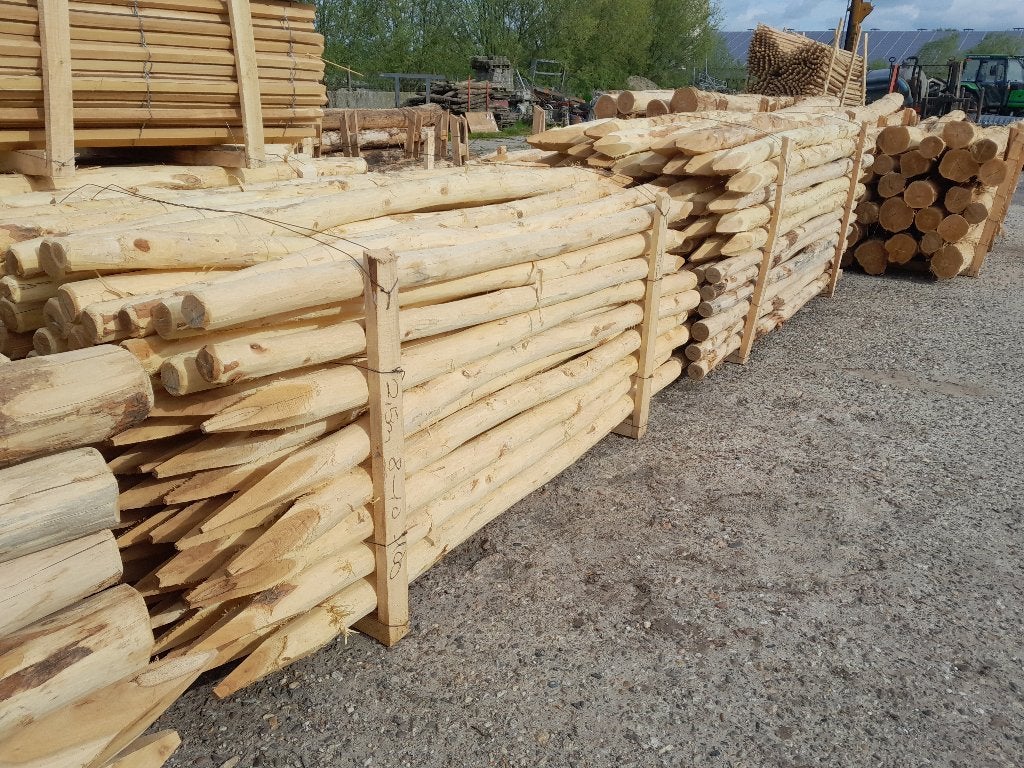 Robiniahouten palen, robinia paal 300cm lang 8-10cm dik, Tuin en Terras, Palen, Balken en Planken, Ophalen, Nieuw, 250 cm of meer