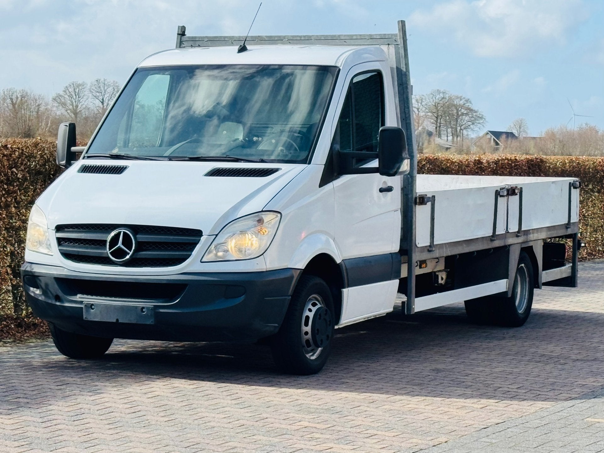 Mercedes-Benz Sprinter 519 CDI 3.0 AIRCO OPEN LAADBAK DODGE, Auto's, Automaat, Euro 5, Stof, Gebruikt