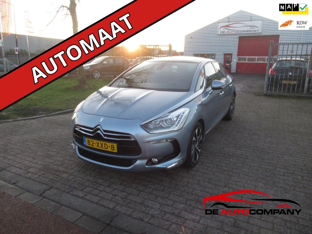 Citroen DS5 1.6 THP So Chic - Zeer nette auto, Auto's, Gebruikt, Blauw, Parkeersensor, 1598 cc