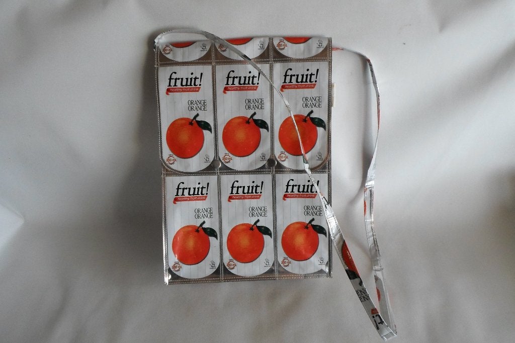 Tas Gemaakt Van Drank Verpakking, Ophalen of Verzenden