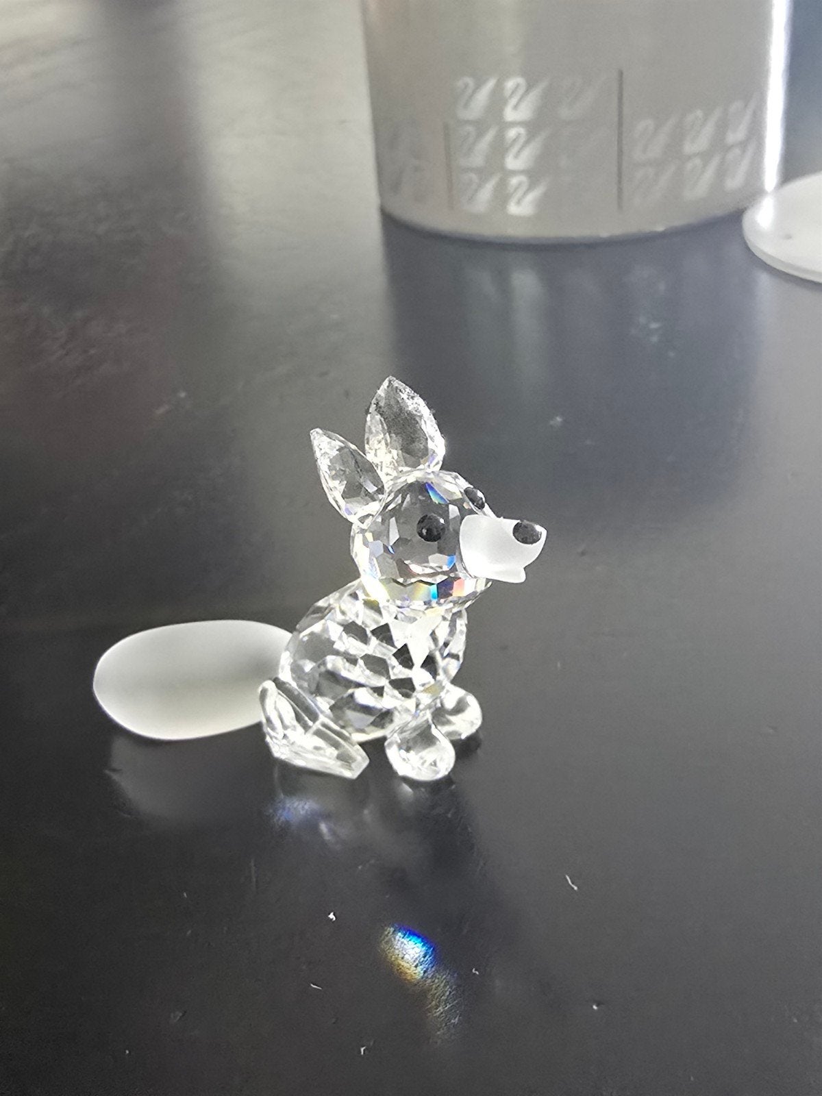 Swarovski Kristal Vosje, zittend, Verzamelen, Swarovski, Ophalen of Verzenden, Zo goed als nieuw, Figuurtje