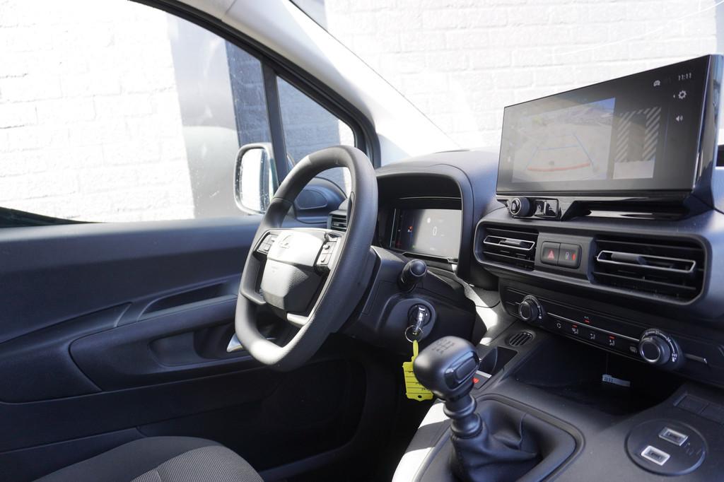 Opel Combo 1.5 BlueHDi 100PK L2 EURO 6 - Airco - Navi - Crui, Voorwielaandrijving, Stof, Gebruikt, Zwart
