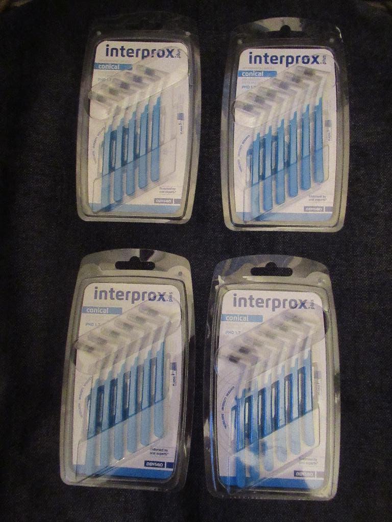 4 x INTERPROX Ragers Plus Conical PHD 1.7 Blauw, Ophalen of Verzenden, Nieuw, Overige typen