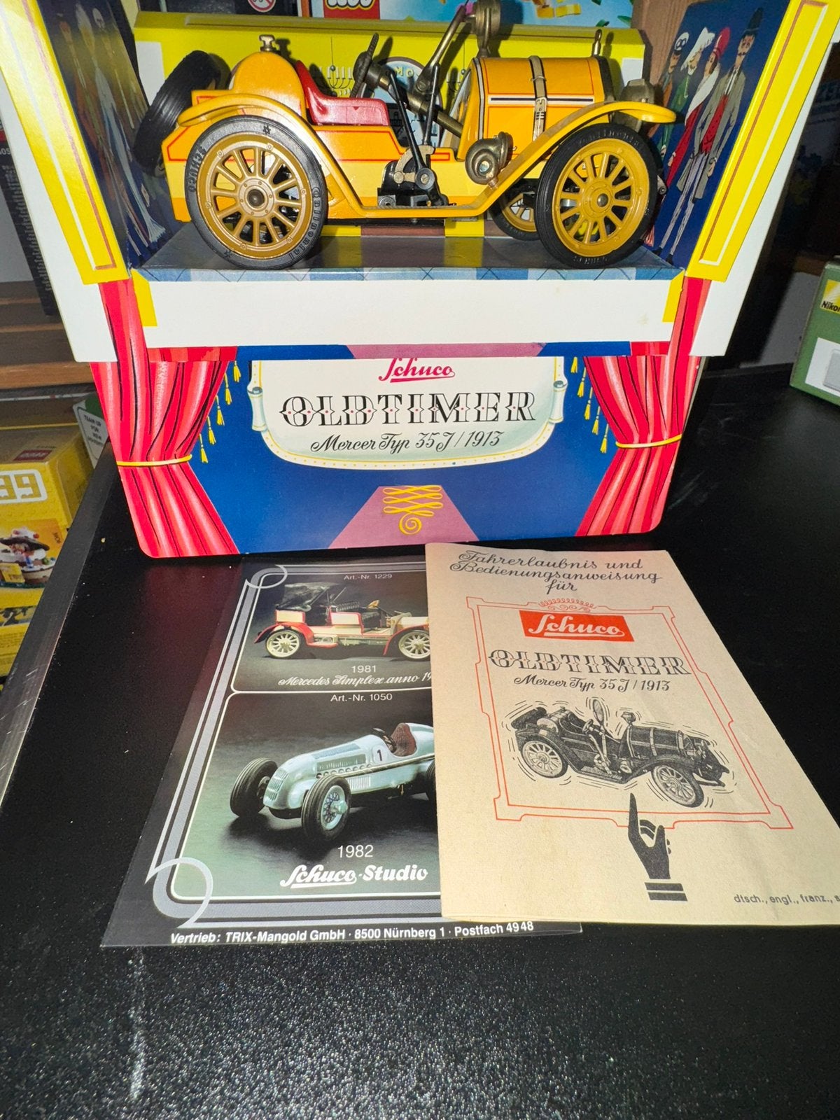 Schuco oldtimer mercer type 36j/1913, Ophalen of Verzenden