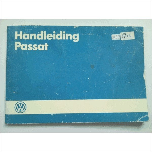 Volkswagen Passat Instructieboekje 1984 #2 Nederlands, Ophalen of Verzenden