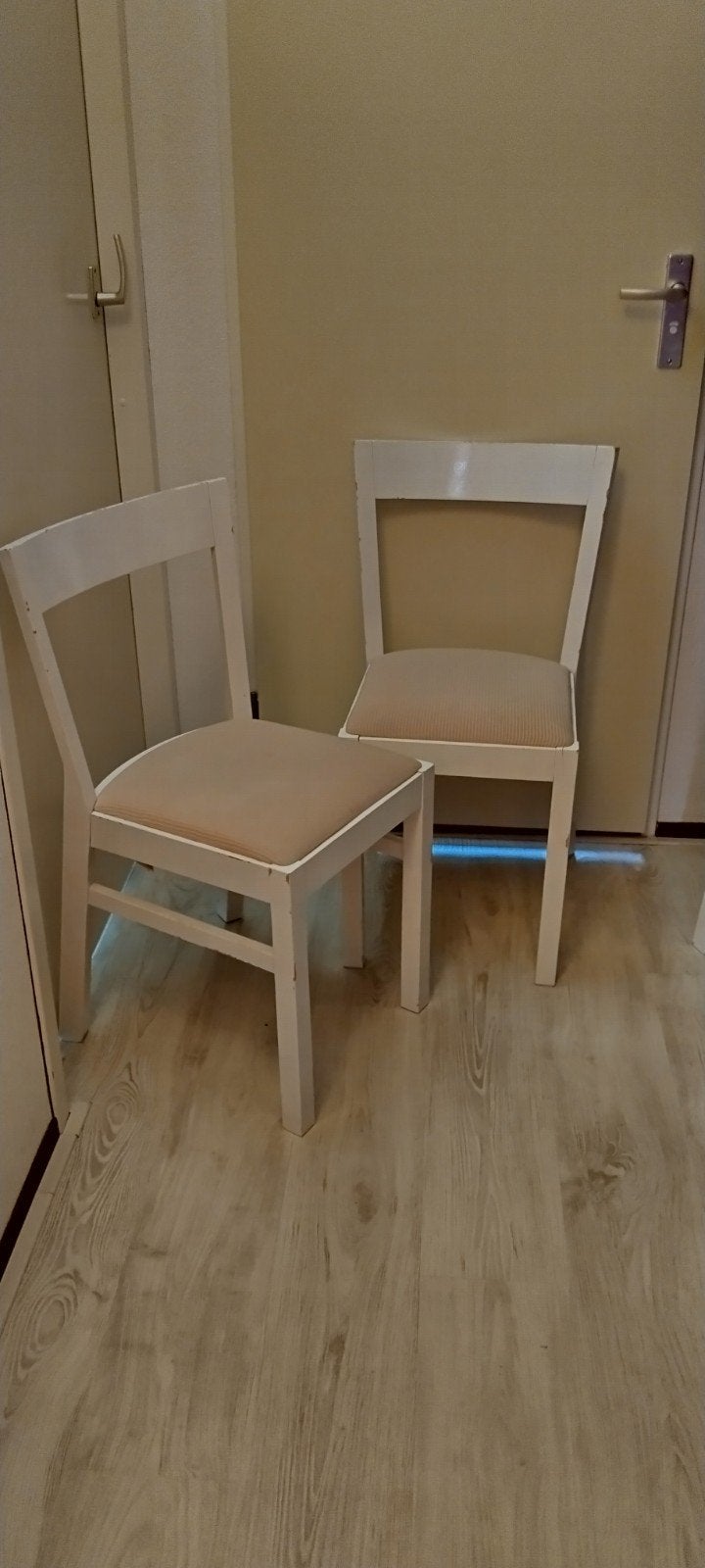 4 Brocante eetstoelen, Drie personen of meer, Overige soorten