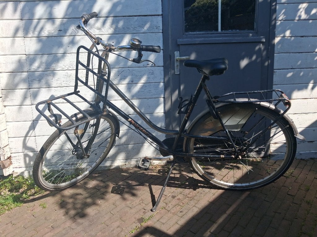 Transportfiets met handremmen en 3 versnellingen, Gebruikt, Velgrem, Versnellingen, Ophalen