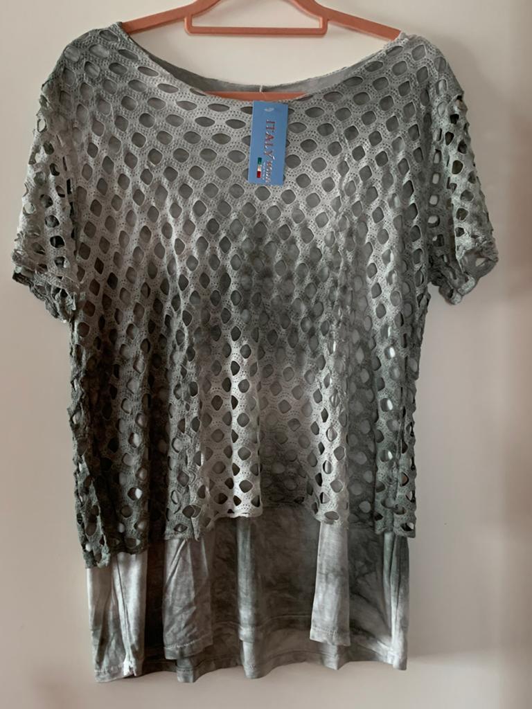 Groen Shirt - Maat L - Nieuw, Maat 38/40 (M), Nieuw, Ophalen of Verzenden, Korte mouw
