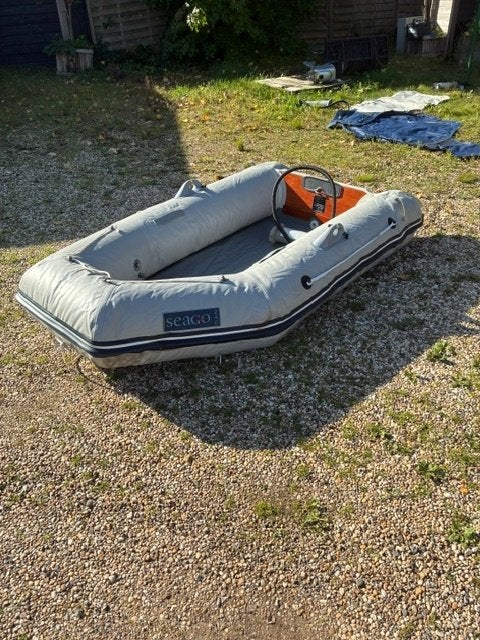 seago 230 met opblaasbare bodem en buitenboord motor, Ophalen, Gebruikt, Overige typen