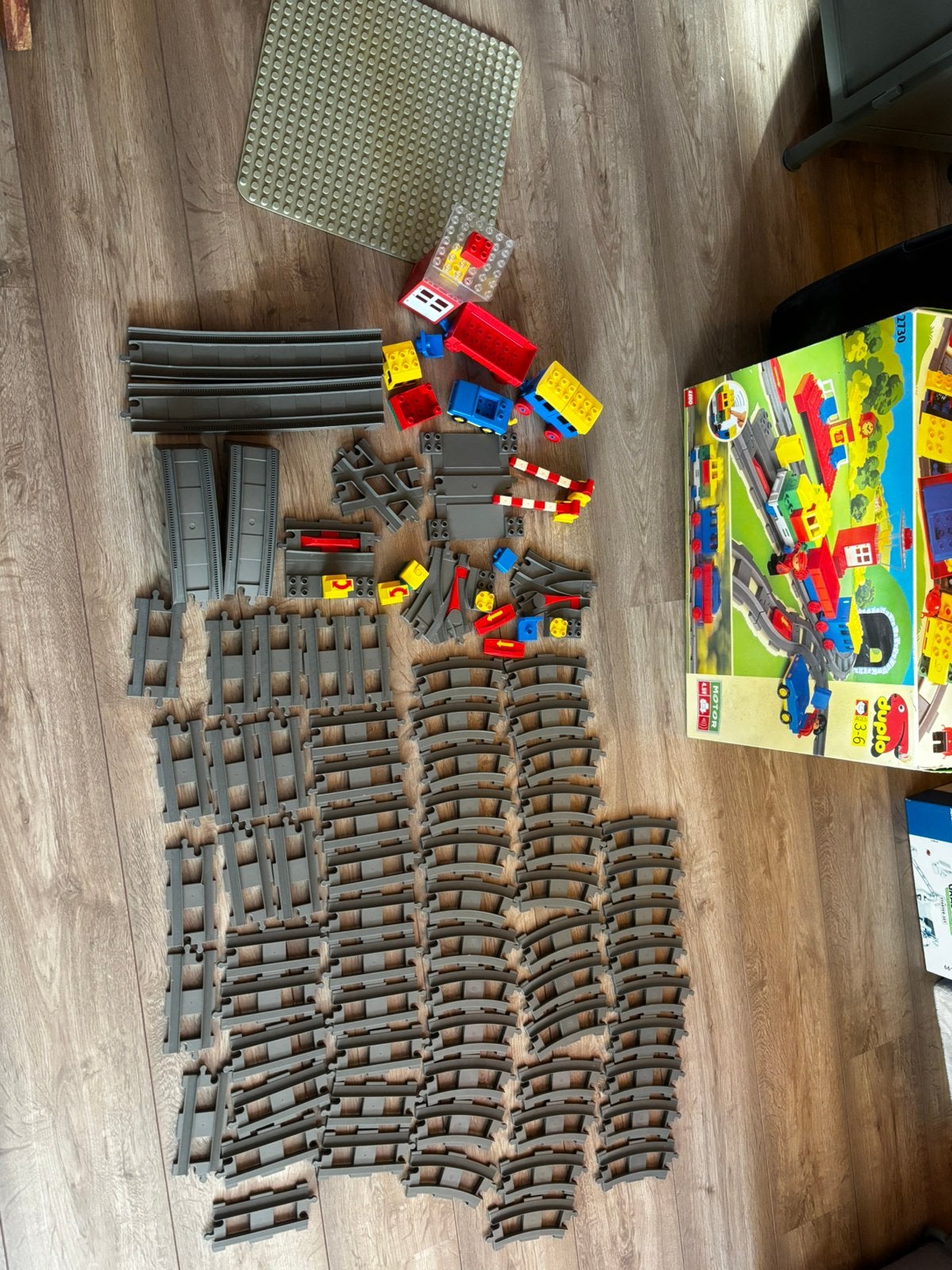 Duplo, trein, diverse sets en losse blokken, Ophalen, Gebruikt, Duplo