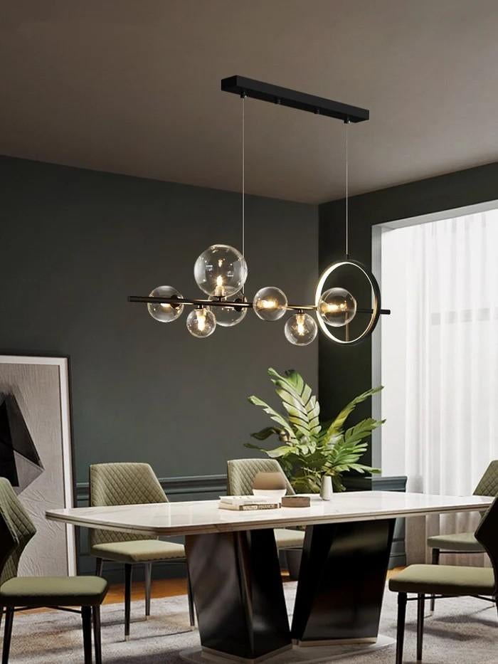 Design eettafellamp Apollo Pendant - By Suitta, Huis en Inrichting, Ophalen, Zo goed als nieuw, Glas, 75 cm of meer
