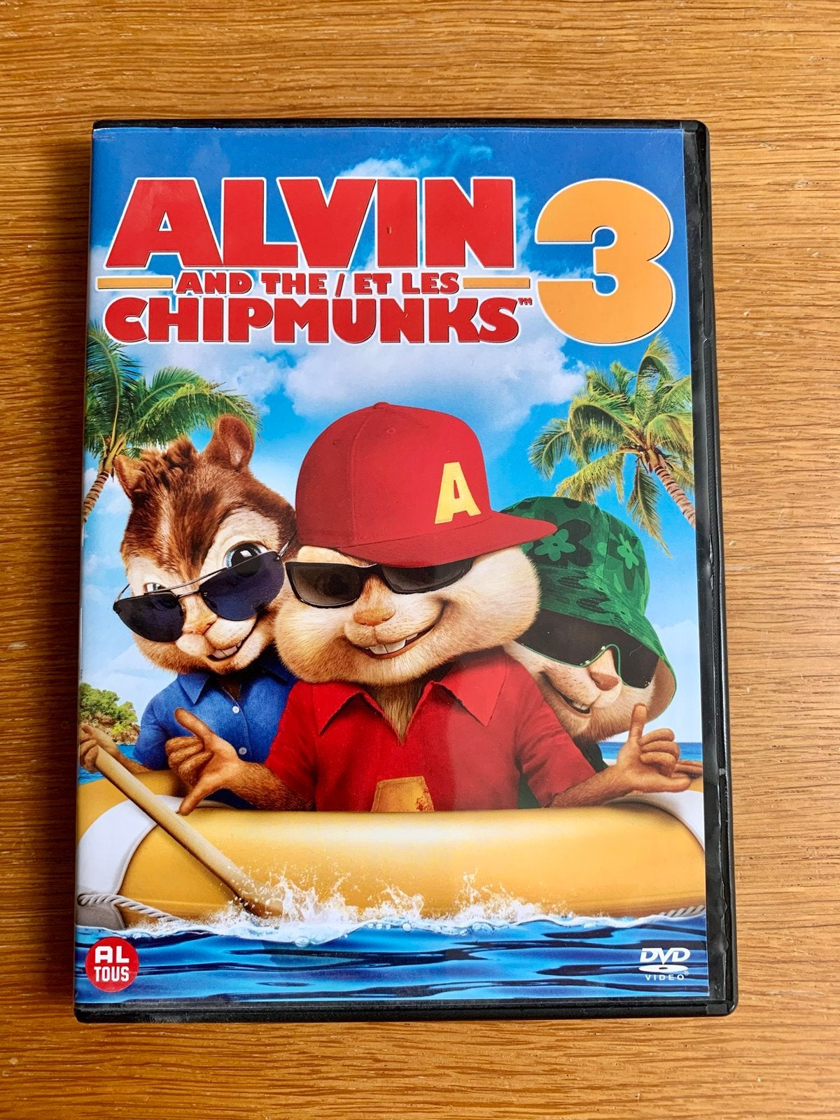TE KOOP: dvd van Alvin and the Chipmunks deel 3, Alle leeftijden, Ophalen of Verzenden, Zo goed als nieuw, Tekenfilm