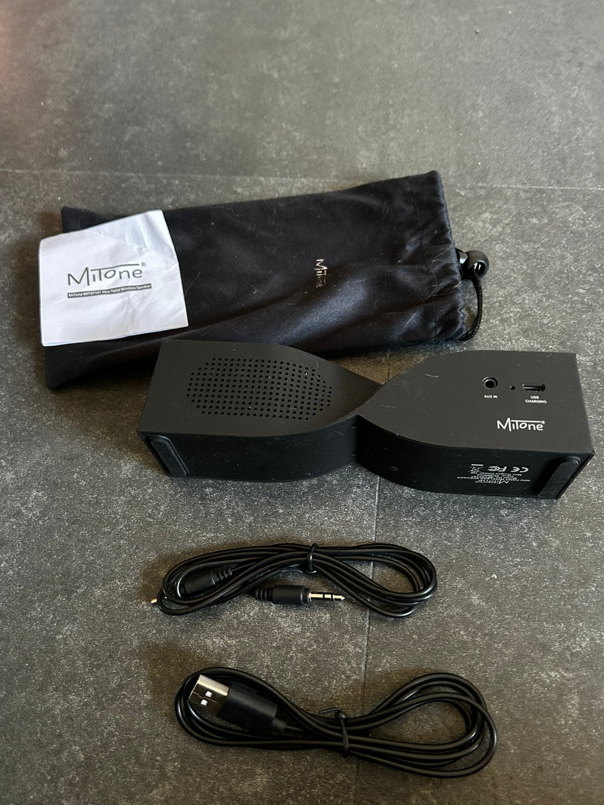 MiTone MITSP101 mini twist wireless speaker vakantie, Audio, Tv en Foto, Luidsprekers, Overige merken, Ophalen of Verzenden, Zo goed als nieuw