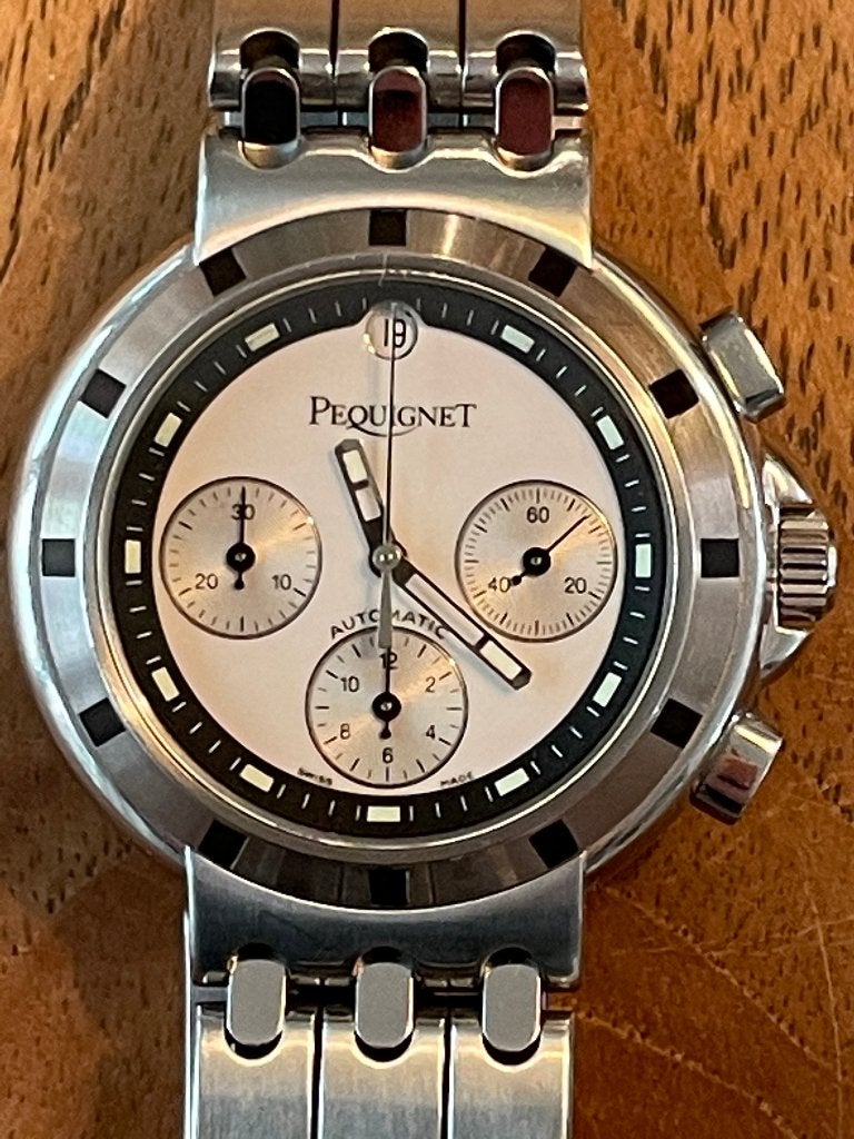 Pequignet Horloge, Overige merken, Staal, Staal, Polshorloge