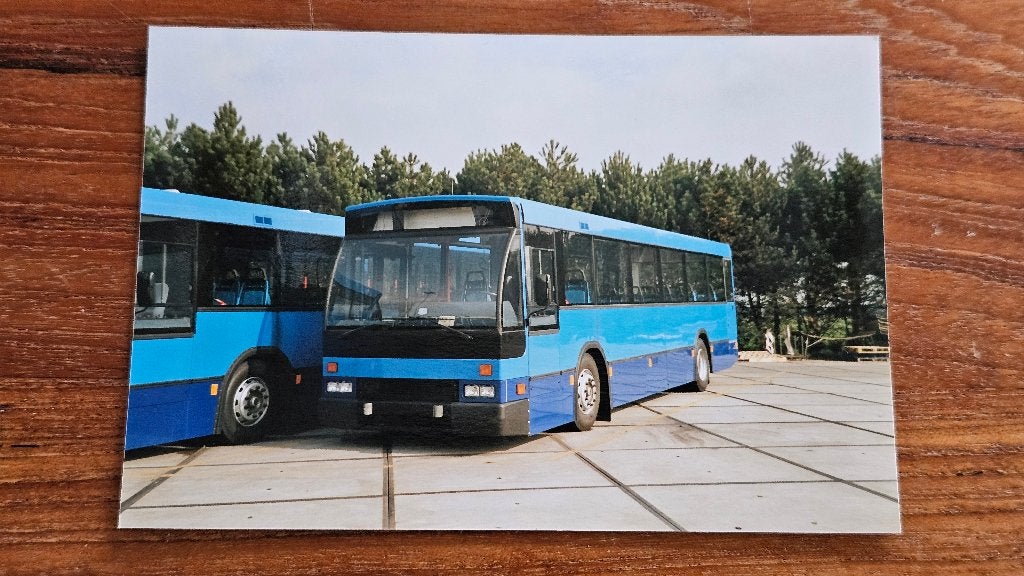 Foto BUS GVA Arnhem 60er ESO 1884, Verzamelen, Verzenden, Gebruikt, Bus of Metro, Overige typen