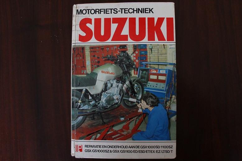Suzuki GSX / GS1000 1100 ED LT SD motorfiets werkplaatsboek, Motoren, Handleidingen en Instructieboekjes, Ophalen of Verzenden