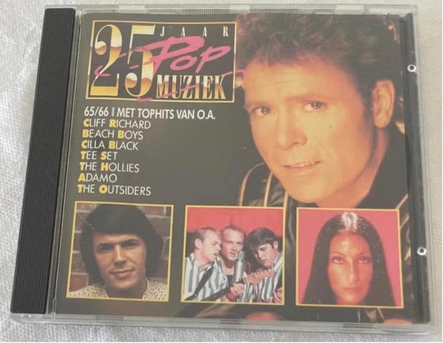 CD 25 Jaar Pop Muziek 1965 - 1966, Ophalen of Verzenden, Zo goed als nieuw, Pop