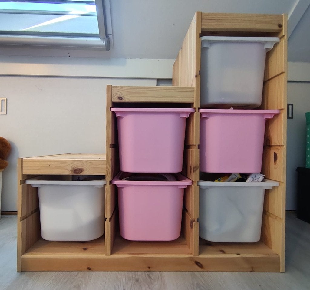 Kast met bakken, Ophalen, Gebruikt, Kast, 75 tot 100 cm