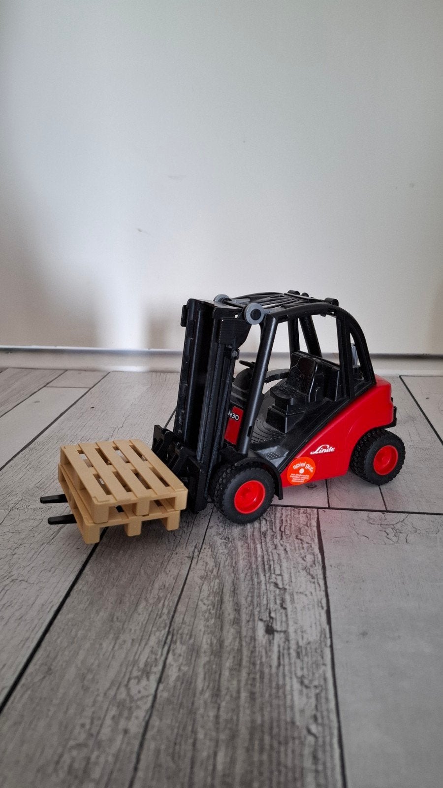 Linde H30 Vorkheftruck Speelgoed met Pallet, Ophalen of Verzenden, Zo goed als nieuw