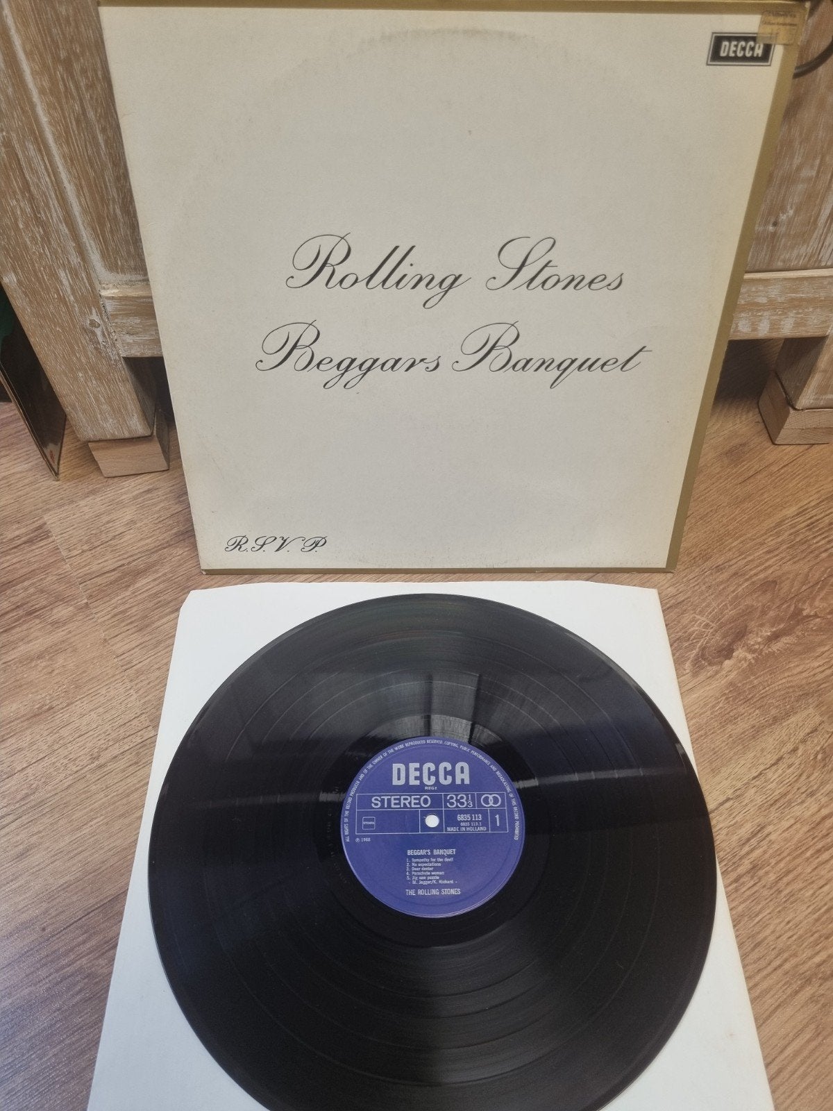 lp Rolling Stones* – Beggars Banquet, Ophalen of Verzenden, Zo goed als nieuw, Overige formaten, Poprock