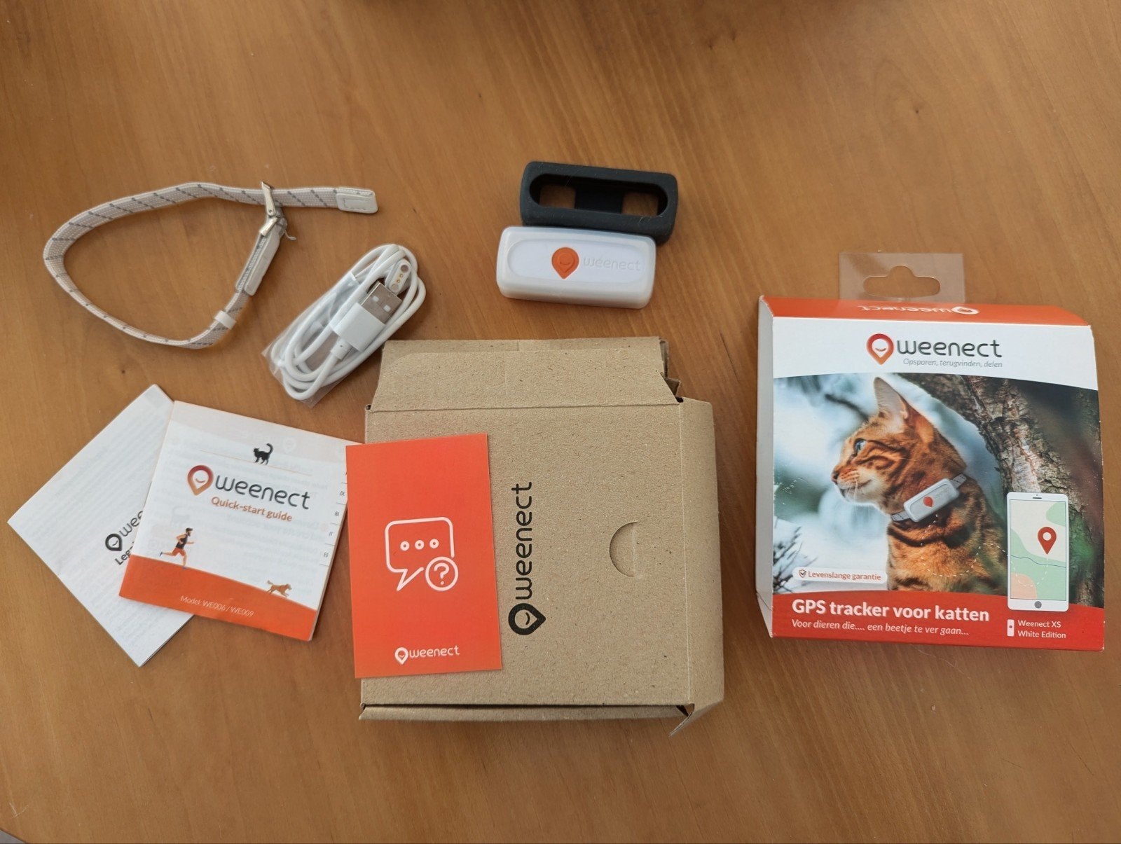 Weenect GPS tracker voor katten, Ophalen of Verzenden