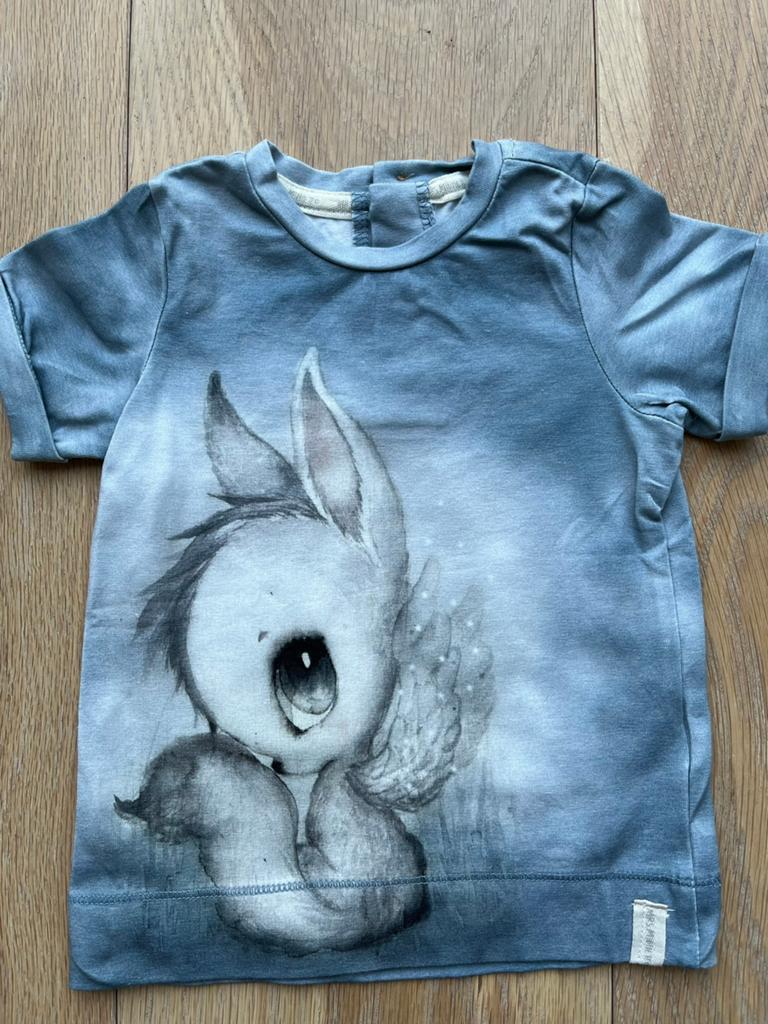 Shirt H&M x Mrs Mighetto mt 80 NIEUW!!, Kinderen en Baby's, Babykleding | Maat 80, Ophalen of Verzenden, Nieuw, Jongetje of Meisje